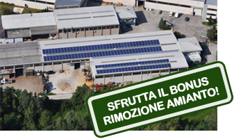 Offerta aziende - sfrutta il bonus rimozione amianto